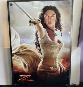 2005 The Legend of Zorro Original Double Sided 27x40 Theatrical Movie Poster - Antonio Banderas