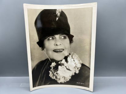 1927 MGM Marie Dressler Original 8x10 Publicity Portrait Still W/ Blurb On Back - MGM-7691 - "The: 1927 MGM Marie Dressler Original 8x10 Publicity Portrait Still W/ Blurb On Back - MGM-7691 - "The Callahans And The Murphys"
