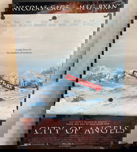 1998 City of Angels & 1999 Mystery, Alaska Original Double Sided 27x40 Theatrical Movie Posters -: 1998 City of Angels & 1999 Mystery, Alaska Original Double Sided 27x40 Theatrical Movie Posters - Russell Crowe, Burt Reynolds, Meg Ryan, Nicholas Cage