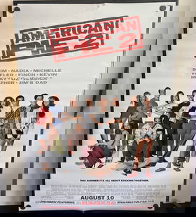 2001 American Pie 2 Original Double Sided 27x40 Theatrical Movie Poster - Shannon Elizabeth, Thomas: 2001 American Pie 2 Original Double Sided 27x40 Theatrical Movie Poster - Shannon Elizabeth, Thomas Ian Nicholas, Jason Biggs