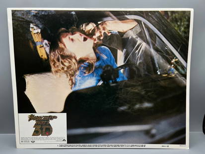 1982 Friday The 13th Part 3 Original 14x11 Lobby Card #1 Litho - 820125: 1982 Friday The 13th Part 3 Original 14x11 Lobby Card #1 Litho - 820125