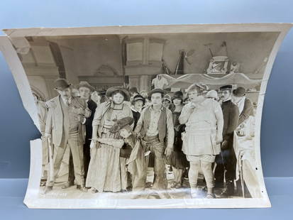 1925 MGM Buster Keaton "Go West" Original 8x10 Publicity Movie Still W/ Blurb On Back - K25-173: 1925 MGM Buster Keaton "Go West" Original 8x10 Publicity Movie Still W/ Blurb On Back - K25-173