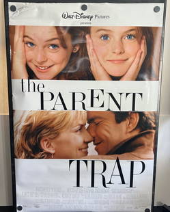 1998 The Parent Trap Original Double Sided 27x40 Theatrical Movie Poster - Lindsay Lohan, Dennis: 1998 The Parent Trap Original Double Sided 27x40 Theatrical Movie Poster - Lindsay Lohan, Dennis Quaid,