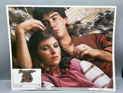 1982 Friday The 13th Part 3 Original 14x11 Lobby Card #3 Litho - 820125: 1982 Friday The 13th Part 3 Original 14x11 Lobby Card #3 Litho - 820125