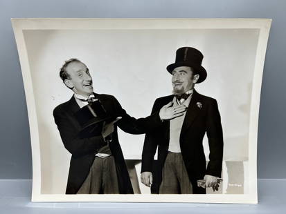 1933 MGM Jimmy Durante & Jack Pearl "Meet The Baron" Original 8x10 Publicity Movie Still - 710-X-40: 1933 MGM Jimmy Durante & Jack Pearl "Meet The Baron" Original 8x10 Publicity Movie Still - 710-X-40