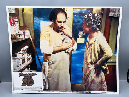 1982 Friday The 13th Part 3 Original 14x11 Lobby Card #4 Litho - 820125: 1982 Friday The 13th Part 3 Original 14x11 Lobby Card #4 Litho - 820125