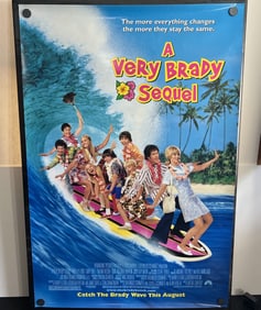 1996 A Very Brady Sequel Original Double Sided 27x40 Theatrical Movie Poster