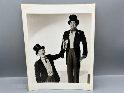 1933 MGM Jimmy Durante & Jack Pearl "Meet The Baron" Original 8x10 Publicity Movie Still - 710-X-37: 1933 MGM Jimmy Durante & Jack Pearl "Meet The Baron" Original 8x10 Publicity Movie Still - 710-X-37