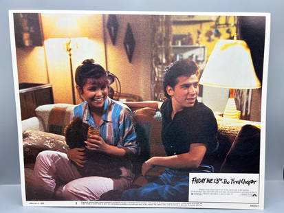 1984 Friday The 13th Part 4 The Final Chapter Original 14x11 Lobby Card #2 Litho - 840045: 1984 Friday The 13th Part 4 The Final Chapter Original 14x11 Lobby Card #2 Litho - 840045