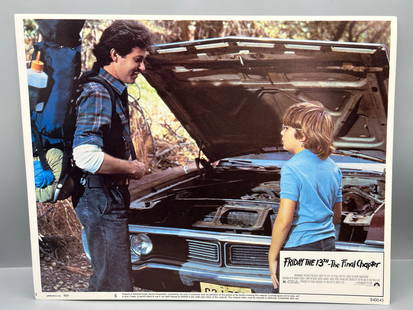 1984 Friday The 13th Part 4 The Final Chapter Original 14x11 Lobby Card #5 Litho - 840045: 1984 Friday The 13th Part 4 The Final Chapter Original 14x11 Lobby Card #5 Litho - 840045