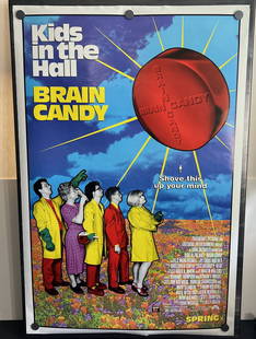 1996 Kids In The Hall: Brain Candy Original Double Sided 27x40 Theatrical Movie Poster: 1996 Kids In The Hall: Brain Candy Original Double Sided 27x40 Theatrical Movie Poster