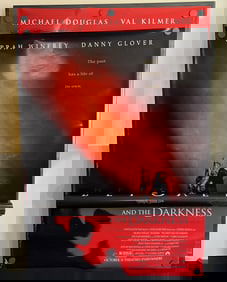 1996 The Ghost And The Darkness & 1998 Beloved Original Double Sided 27x40 Theatrical Movie Posters