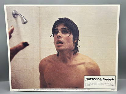 1984 Friday The 13th Part 4 The Final Chapter Original 14x11 Lobby Card #7 Litho - 840045: 1984 Friday The 13th Part 4 The Final Chapter Original 14x11 Lobby Card #7 Litho - 840045