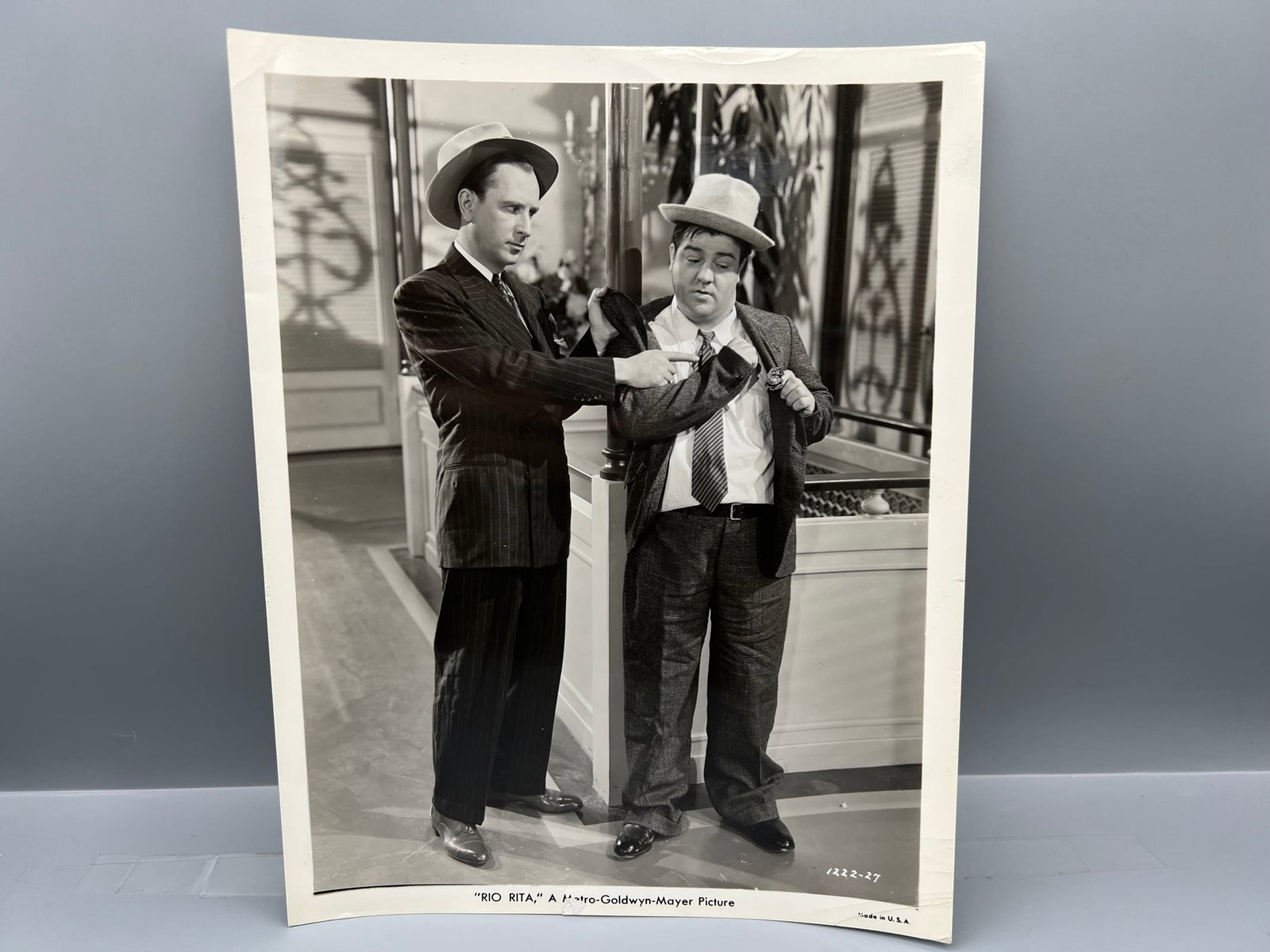 1942 MGM Rio Rita Original 8x10 Publicity Movie Still - 1222-27 - Abbott & Costello: 1942 MGM Rio Rita Original 8x10 Publicity Movie Still - 1222-27 - Abbott & Costello