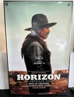 2024 Horizon An American Saga Original Double Sided 27x40 Theatrical Movie Poster - Kevin Costner: 2024 Horizon An American Saga Original Double Sided 27x40 Theatrical Movie Poster - Kevin Costner