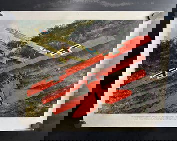 1971 JB Deneen Von Richthofen Legend Echelon Publishing Print