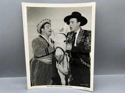 1942 MGM Rio Rita Original 8x10 Publicity Movie Still - S1222-157 - Abbott & Costello: 1942 MGM Rio Rita Original 8x10 Publicity Movie Still - S1222-157 - Abbott & Costello