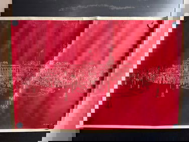 Vintage & Original Buckingham Palace by Colin Spencer (1966) 29"x19.5" Poster - Queen Victoria