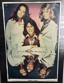 1976 Bi-Rite Enterprises Charlie's Angels Reflection 23x34 Poster