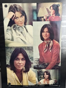 1977 Bi-Rite Enterprises Kate Jackson Sabrina of Charlie's Angels TV Show Poster