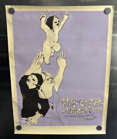 Vintage & Original 1970 National Liberation Front 10 Year Anniversary 18"x24" Poster - North