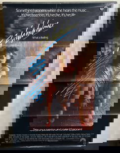 1983 Flashdance Original 27x41 Folded Theatrical Movie Poster - Jennifer Beals: 1983 Flashdance Original 27x41 Folded Theatrical Movie Poster - Jennifer Beals
