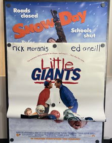 2000 Snow Day & 1994 Little Giants Original Double Sided 27x40 Theatrical Movie Posters - Rick