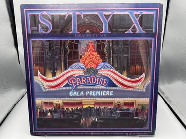 1980 Styx Paradise Theater Vinyl Album - SP-3719