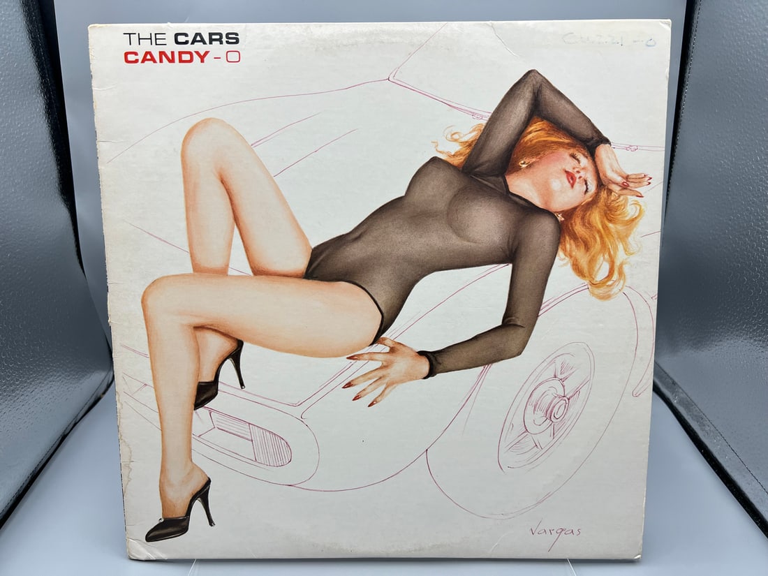1979 The Cars Candy-O Vinyl Album - 5E-507: 1979 The Cars Candy-O Vinyl Album - 5E-507- Records have not been tested by the auction house for play quality. All items are sold as is.