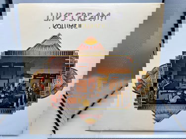 1972 Cream Live Cream Volume II Vinyl Album - SD 7005