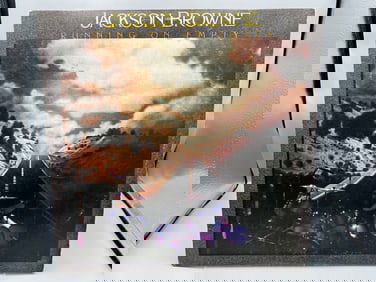 1977 Jackson Browne Running On Empty Vinyl Album - 6E-113-A SP