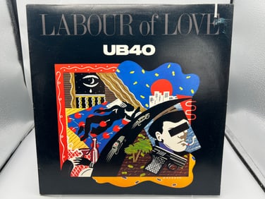 1986 UB40 Labour of Love Reissue, Remastered, & Repressed Vinyl Album - SP-4980