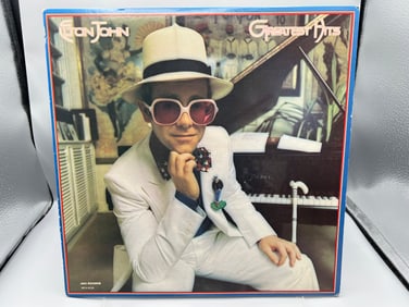 Unknown Release Date Elton John Greatest Hits Canada Release Reissue Club Edition Vinyl Album - MCA