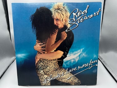 1978 Rod Stewart Blondes Have More Fun Vinyl Album - BSK-3261