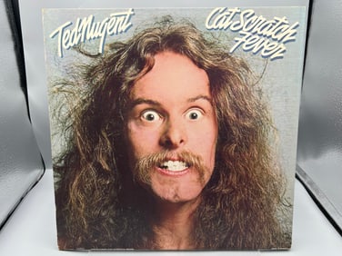 1977 Ted Nugent Cat Scratch Fever Vinyl Album - JE 34700