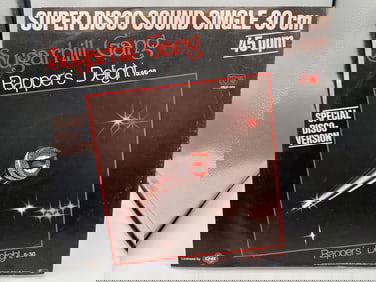 1979 Sugarhill Gang Rapper's Delight 45 RPM Germany Release Special Disco Version Vinyl - 0930.002