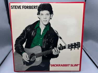 1979 Steve Forbert Jackrabbit Slim Vinyl Album W/ Promo - JZ 36191