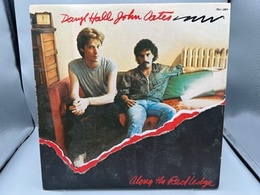 1978 Darryl Hall & John Oates Along The Red Ledge Red Vinyl Album - AFL1-2804