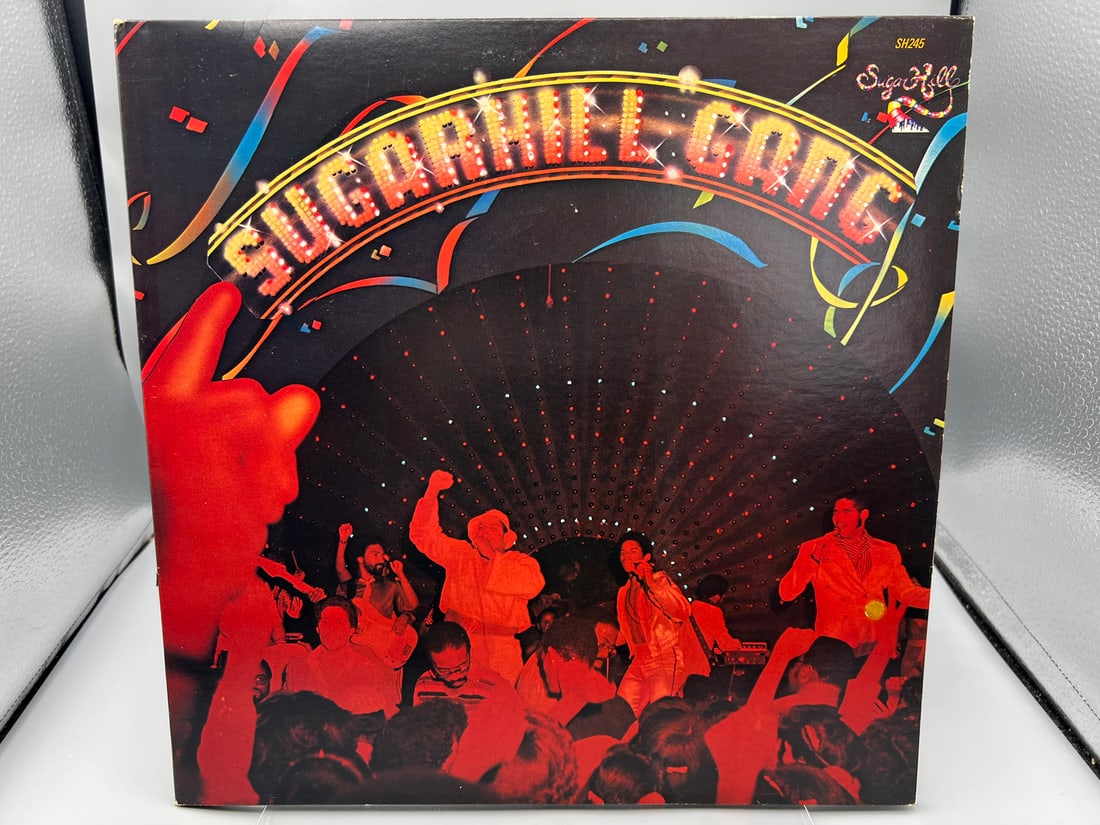 1980 The Sugarhill Gang Self Titled Vinyl Album - SH-245: 1980 The Sugarhill Gang Self Titled Vinyl Album - SH-245- Records have not been tested by the auction house for play quality. All items are sold as is.