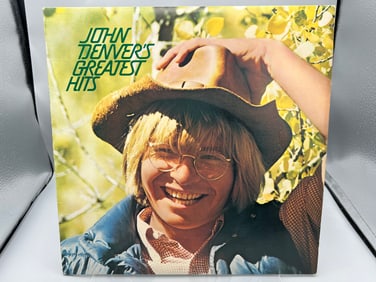 1973 John Denver Greatest Hits Vinyl Album - CPL1-0374