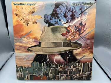1977 Weather Report Heavy Weather Vinyl Album - PC 34418