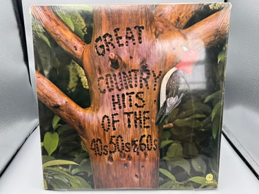 1976 Various Artist Compilation Great Country Hits of The 40s, 50s, & 60s Club Edition Vinyl Album -