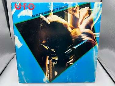 1981 UFO The Wild, The Willing, And The Innocent Vinyl Album - CHE 1307