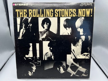 1965 The Rolling Stones Now Vinyl Album - PS420