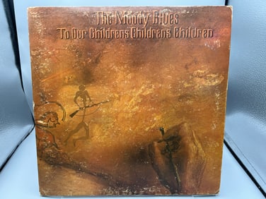 1972 The Moody Blues To Our Children's, Children's, Children Repress Vinyl Album - THS 1