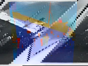 1973 Three Dog Night Around The World With Three Dog Night Vinyl Album - DSY-50138