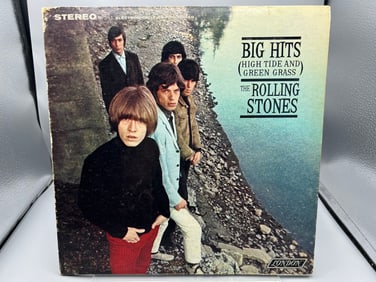1966 The Rolling Stones Big Hits (High Tide And Green Grass) Vinyl Album - NP-1