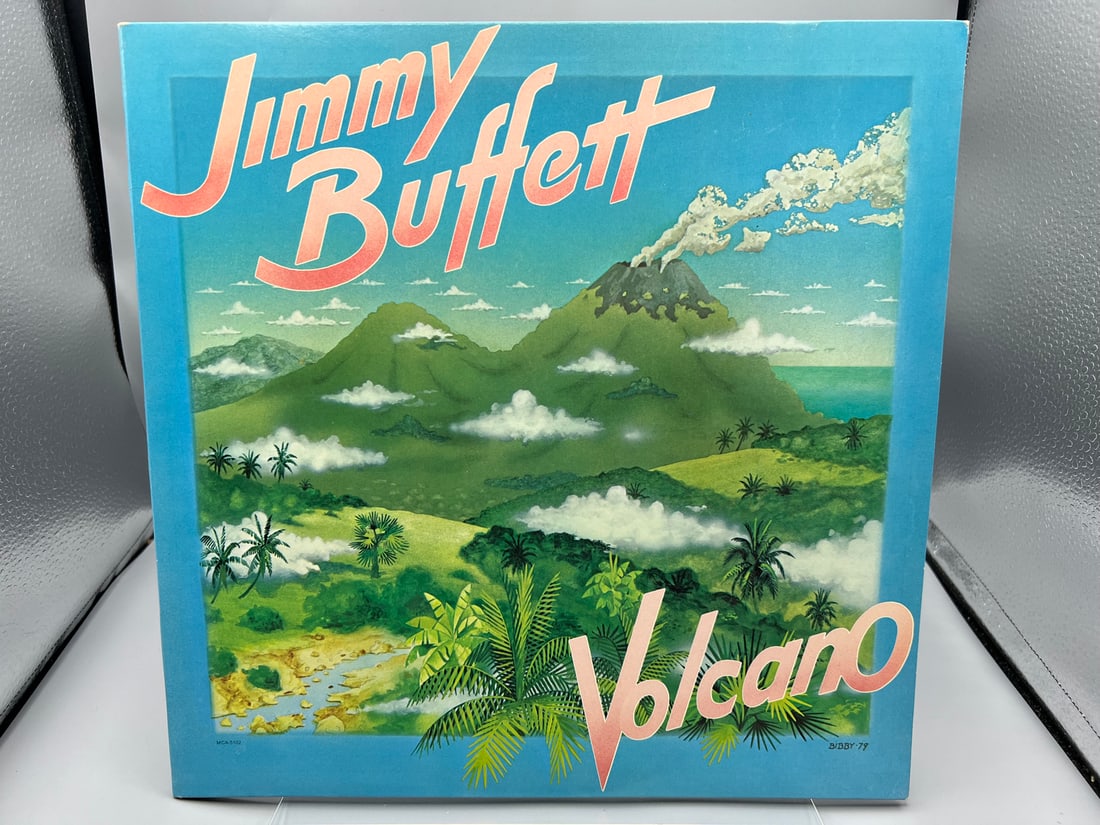 1979 Jimmy Buffett Volcano Vinyl Album - MCA-5102: 1979 Jimmy Buffett Volcano Vinyl Album - MCA-5102- Records have not been tested by the auction house for play quality. All items are sold as is.