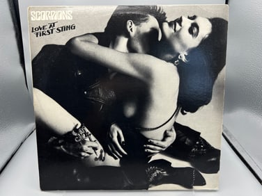 1984 Scorpions Love At First Sting Vinyl Album - 422-814 981-1 M-1