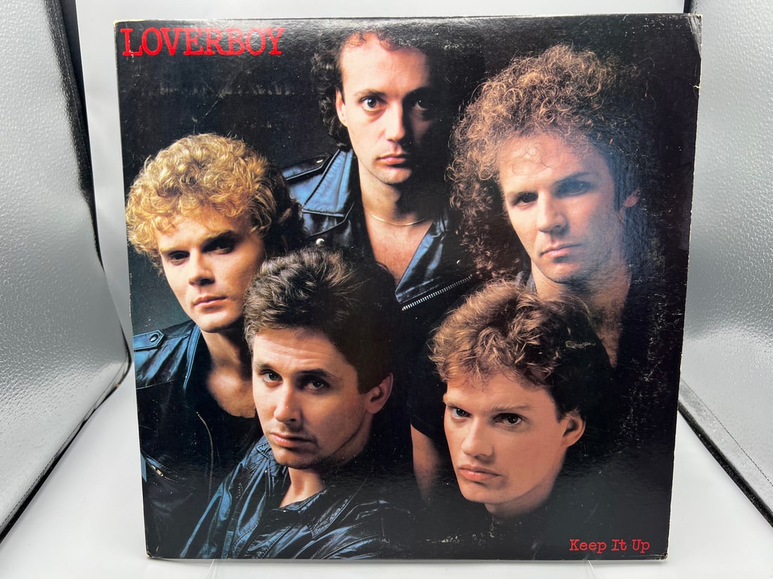 1983 Loverboy Keep It Up Vinyl Album - QC 38703: 1983 Loverboy Keep It Up Vinyl Album - QC 38703- Records have not been tested by the auction house for play quality. All items are sold as is.